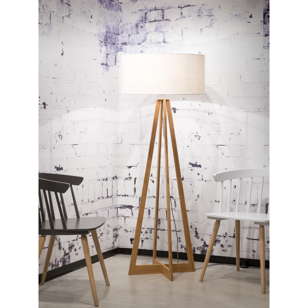 Bamboo Floor Lamp Everest