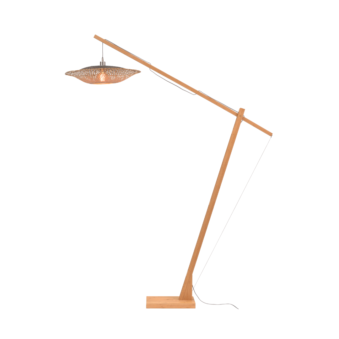 GOOD&amp;MOJO Stehlampe Kalimantan 60×15 KALIMANTAN/F/MB/15/BN