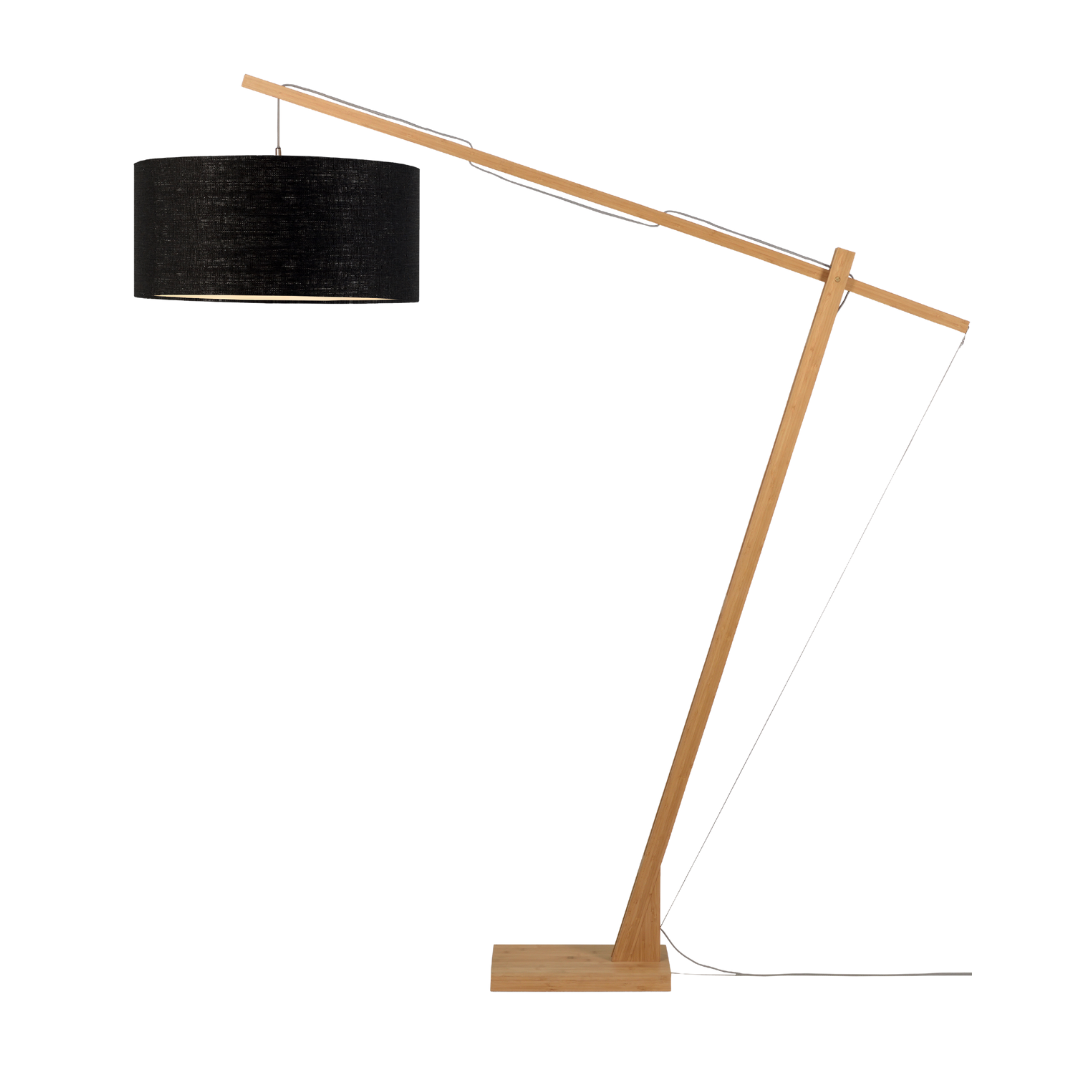 GOOD&amp;MOJO Stehlampe Montblanc Bambus 60×30