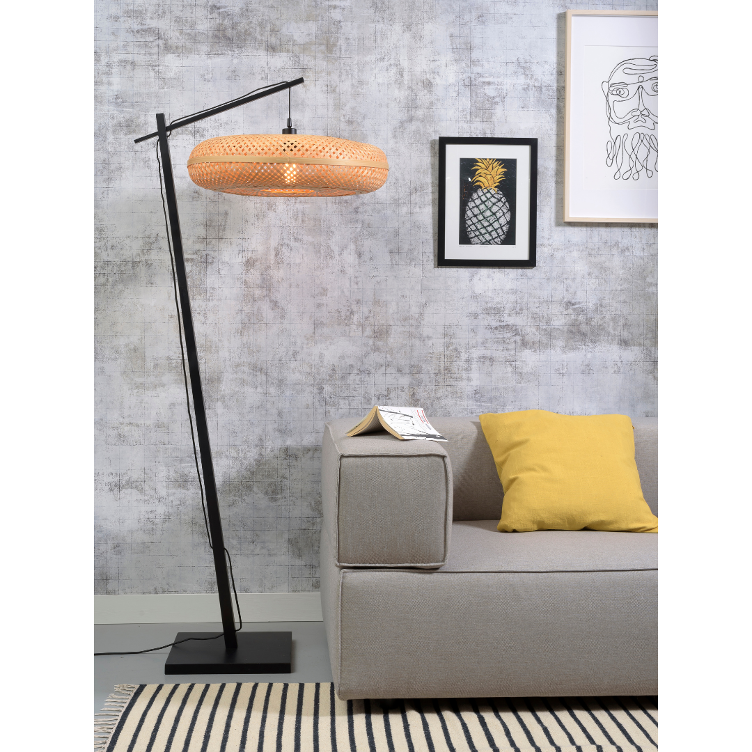 Stehlampe Palawan Schwarz 60x15