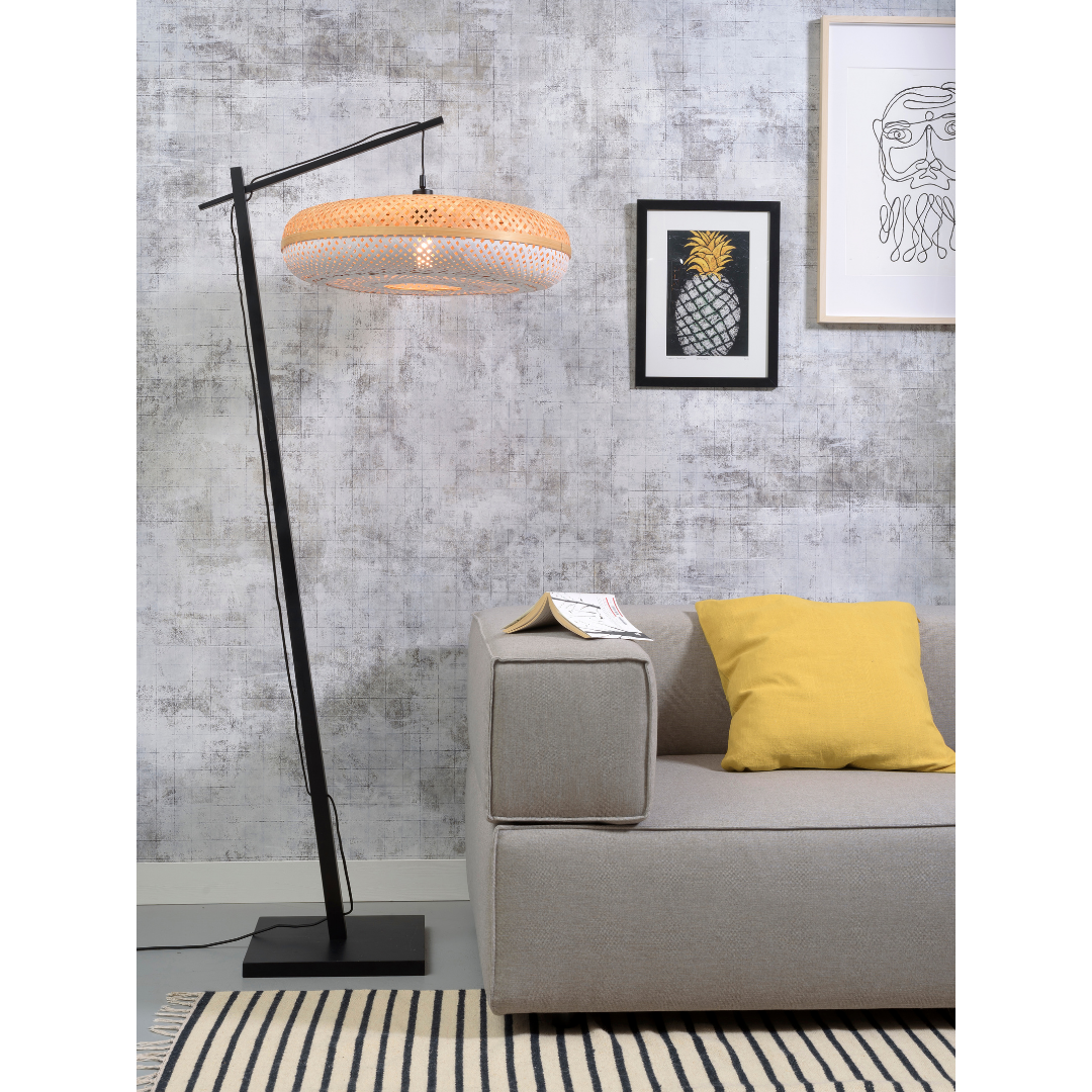 Stehlampe Palawan Schwarz 60x15