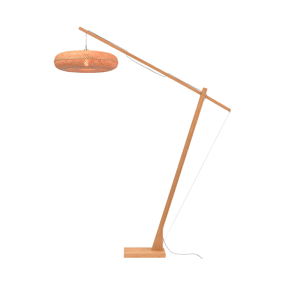 GOOD&amp;MOJO Stehlampe Palawan Naturel