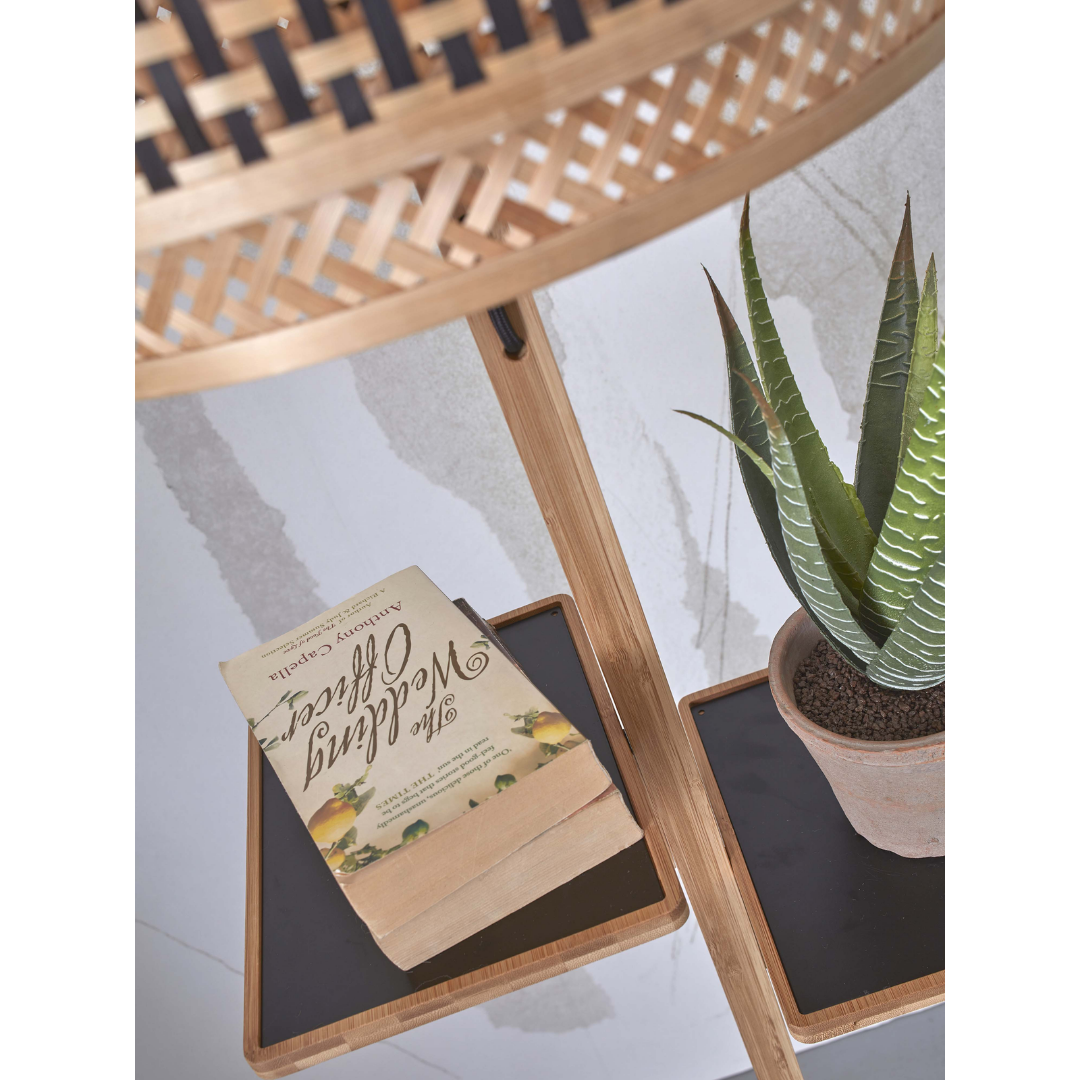 Floor Lamp Java Shelf 50x22