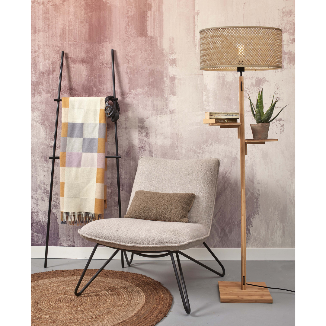 Floor Lamp Java Shelf 50x22