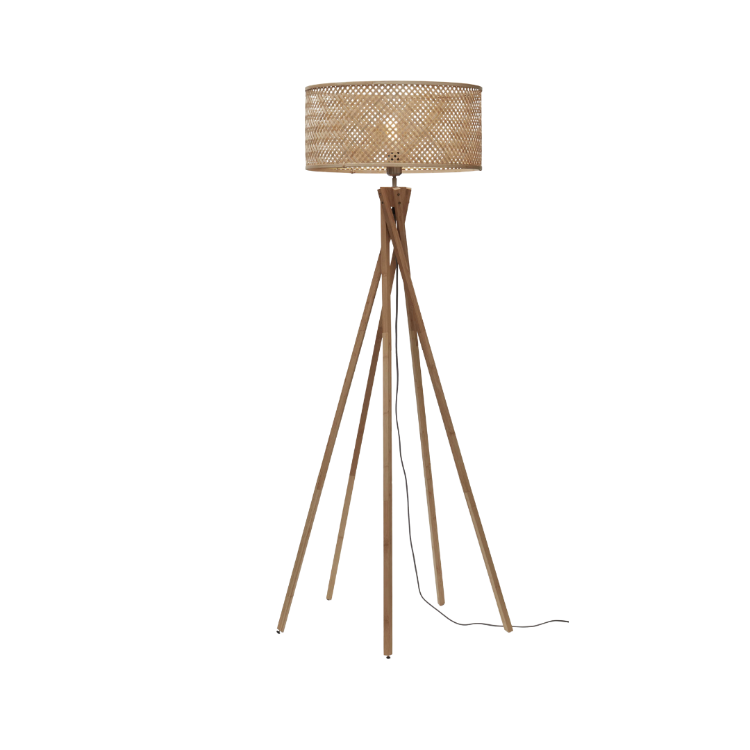 GOOD&amp;MOJO Stehlampe Java 5-Fuß 50×22