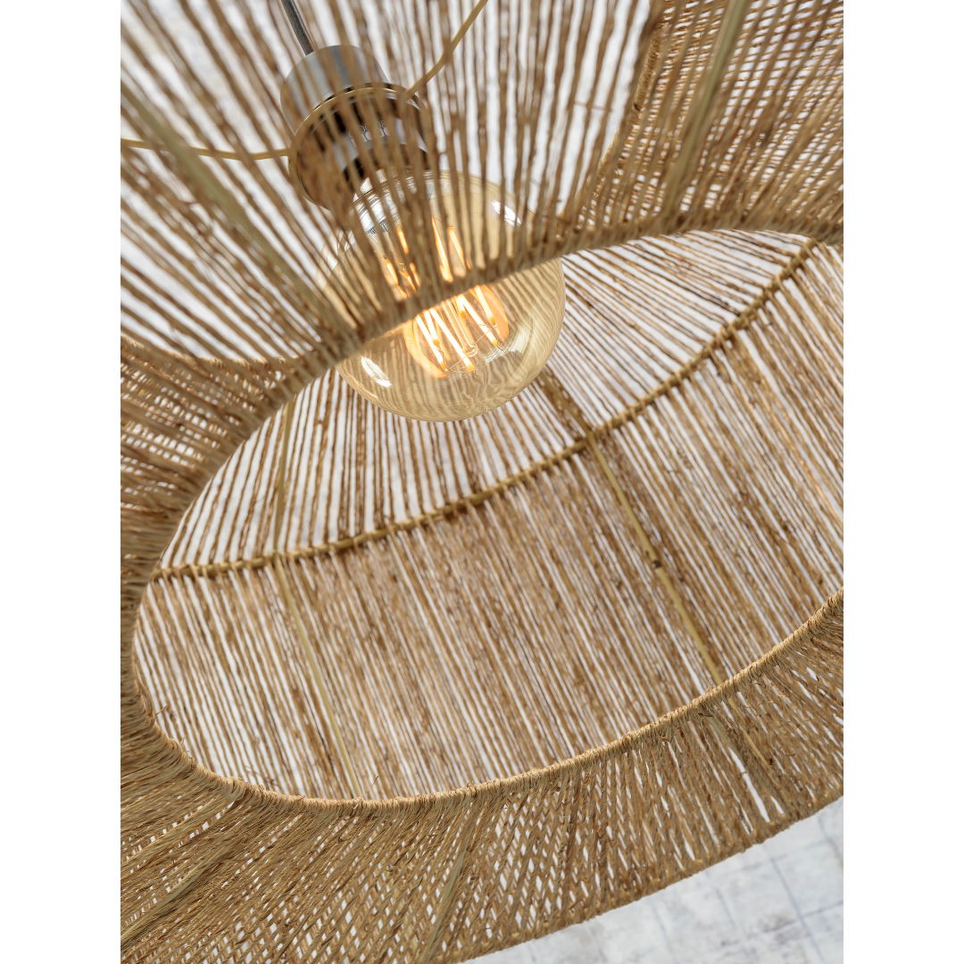 Floor lamp Iguazu nature 50x22
