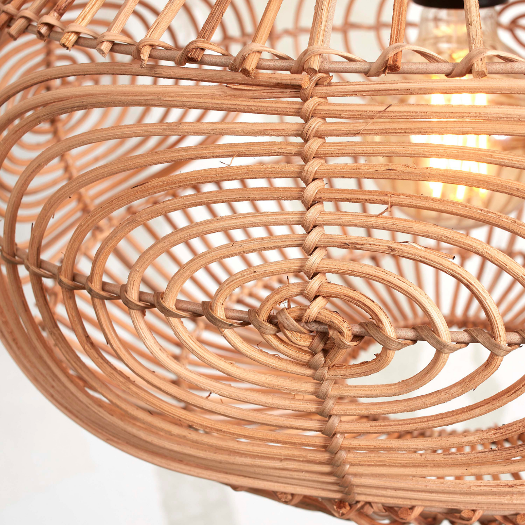 Hängelampe Madeira Rattan