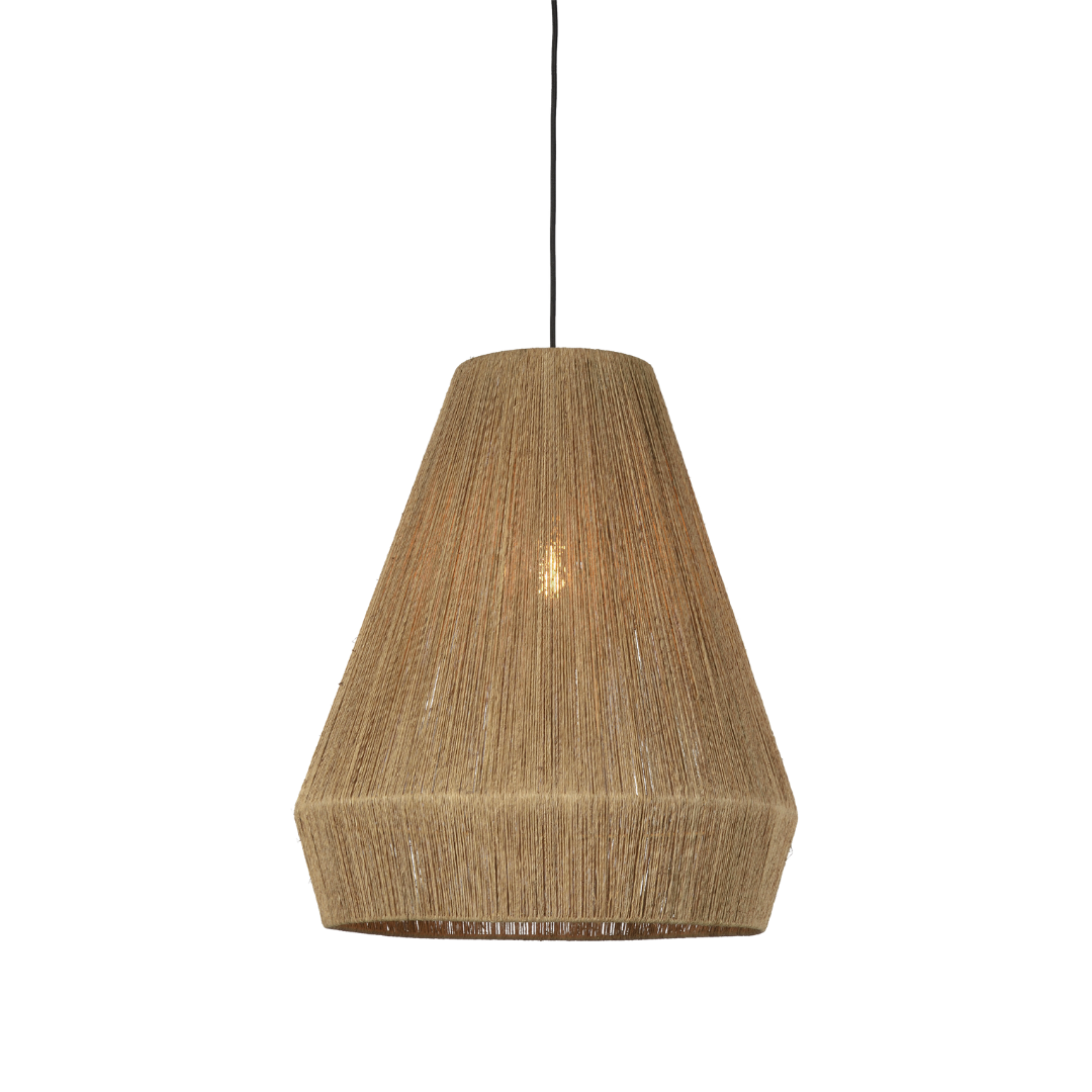 Pendant light Iguazu burlap natural
