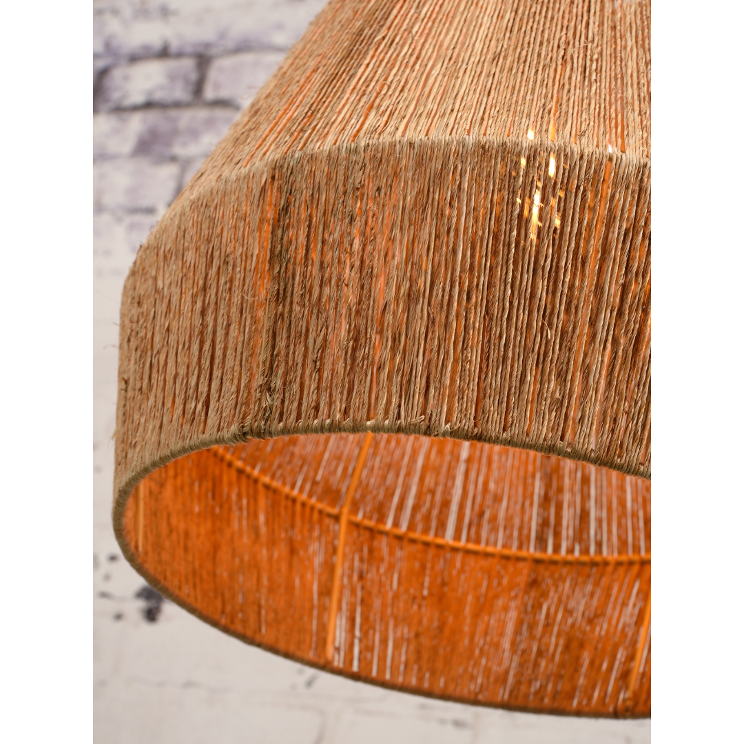 Pendant light Iguazu burlap natural