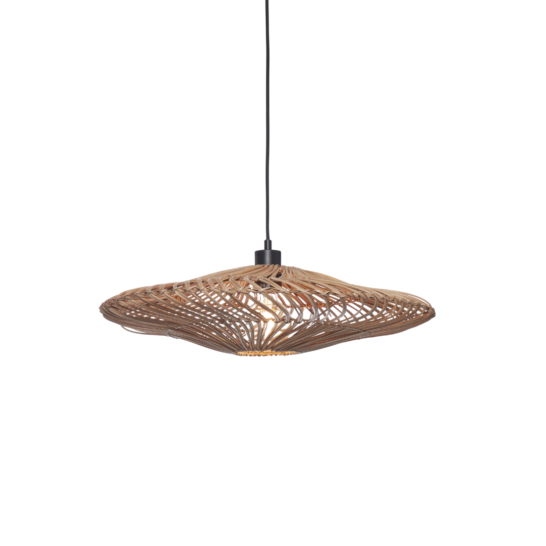 GOOD&amp;MOJO Hängelampe Zanzibar flach 55×14