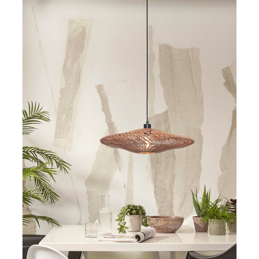 Hängelampe Zanzibar flach 55x14