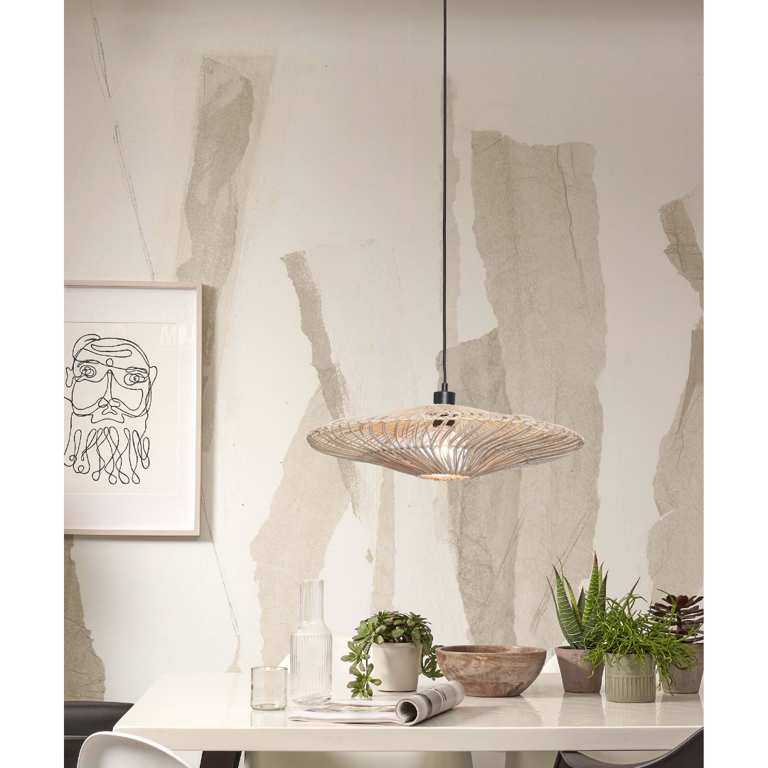 Hängelampe Zanzibar flach 55x14