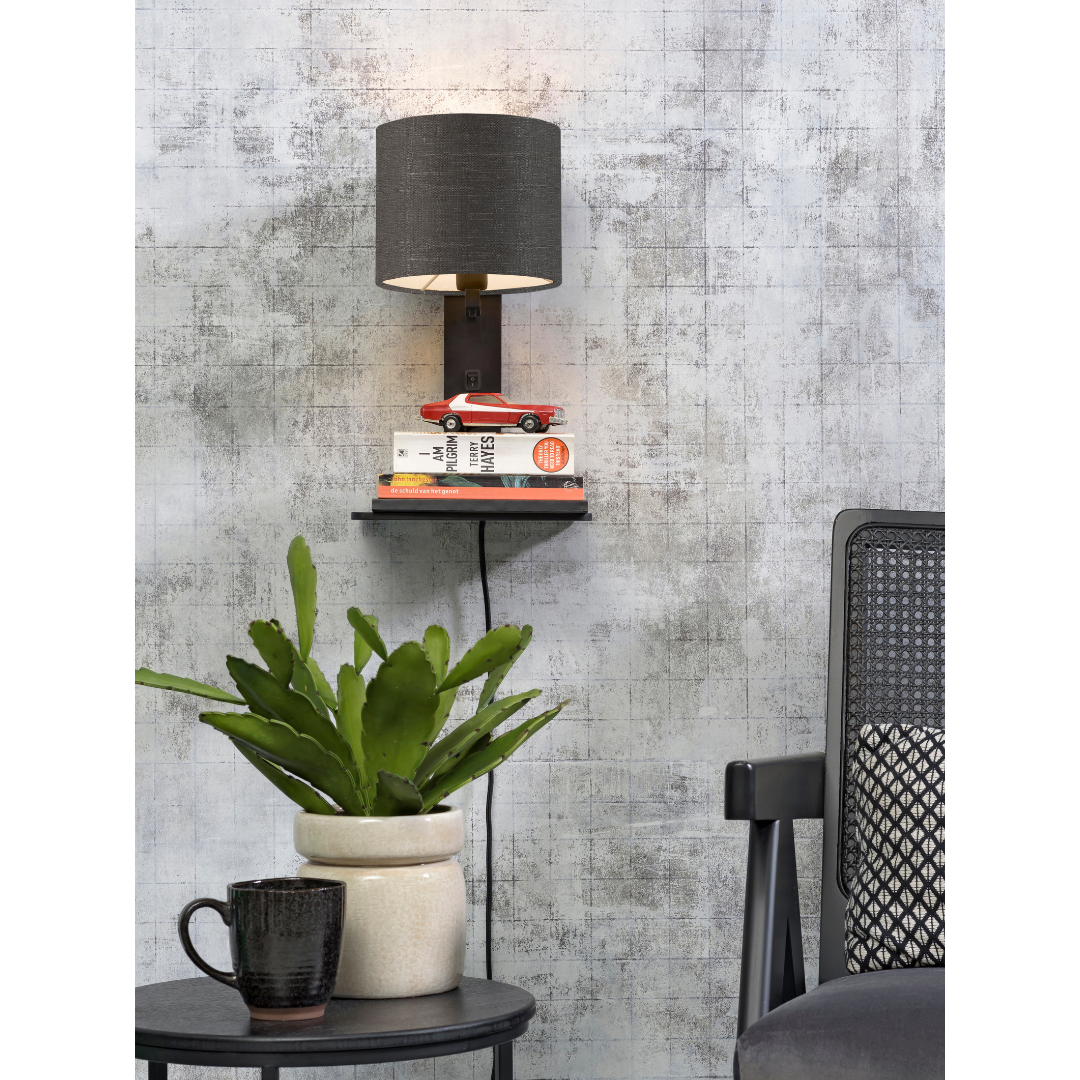 Wall lamp Andes Black 18x15