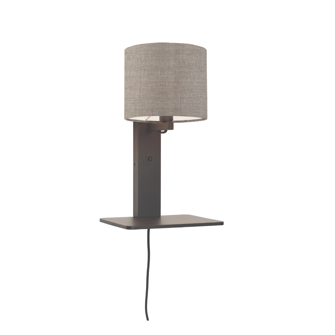 Wall lamp Andes Black 18x15