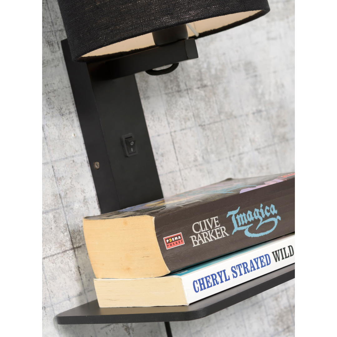 Wall lamp Andes Black 18x15