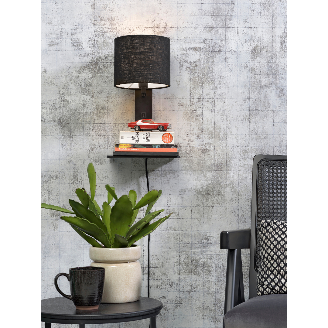 Wall lamp Andes Black 18x15