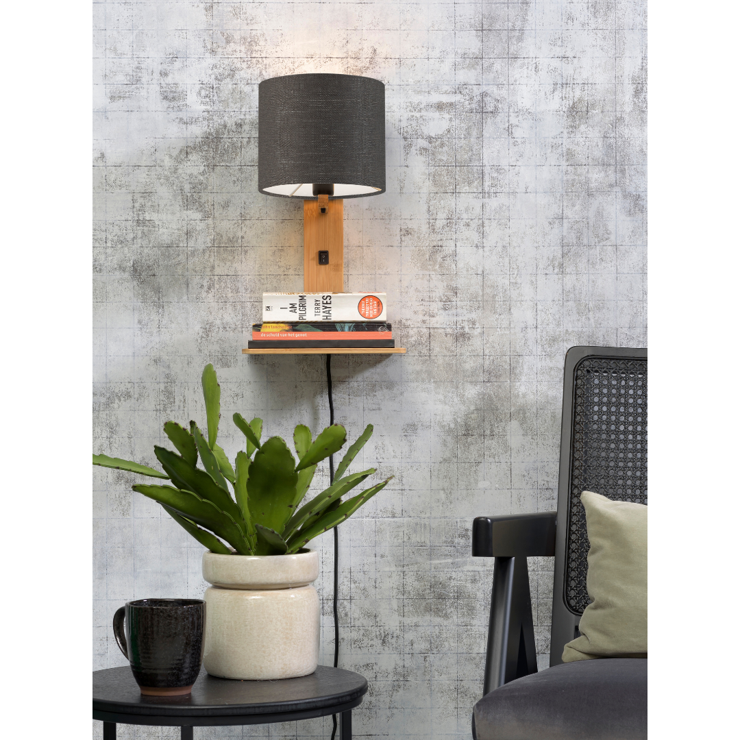 Wall lamp Andes Naturel 18x15