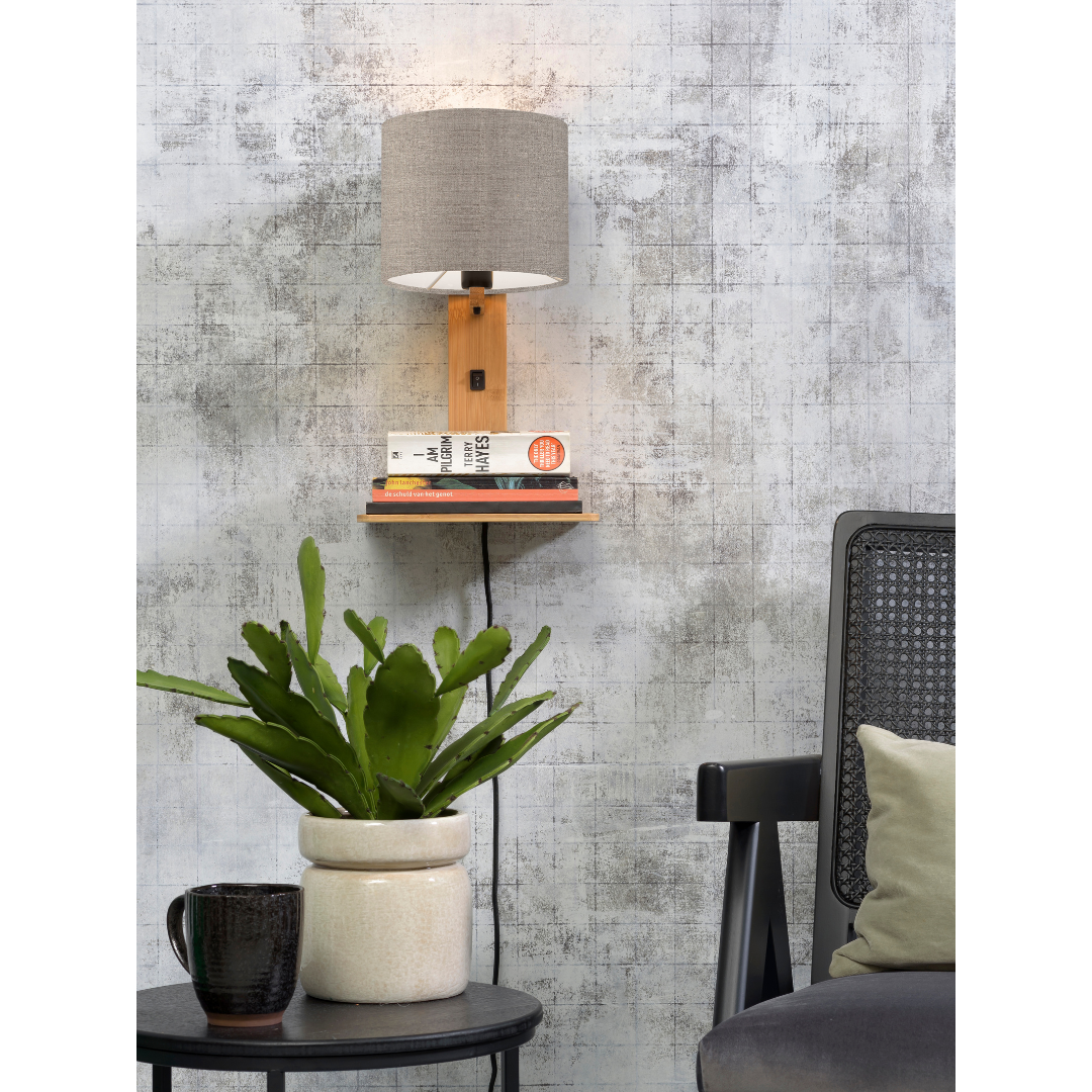 Wall lamp Andes Naturel 18x15