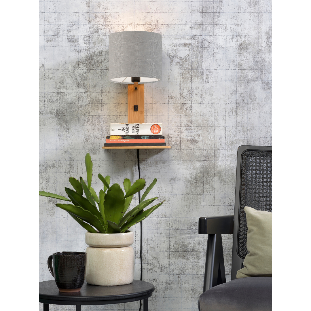 Wall lamp Andes Naturel 18x15