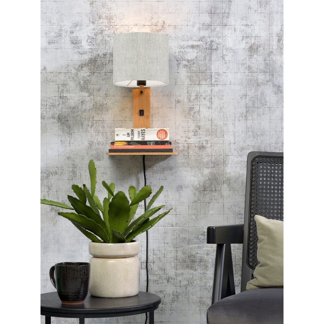Wall lamp Andes Naturel 18x15