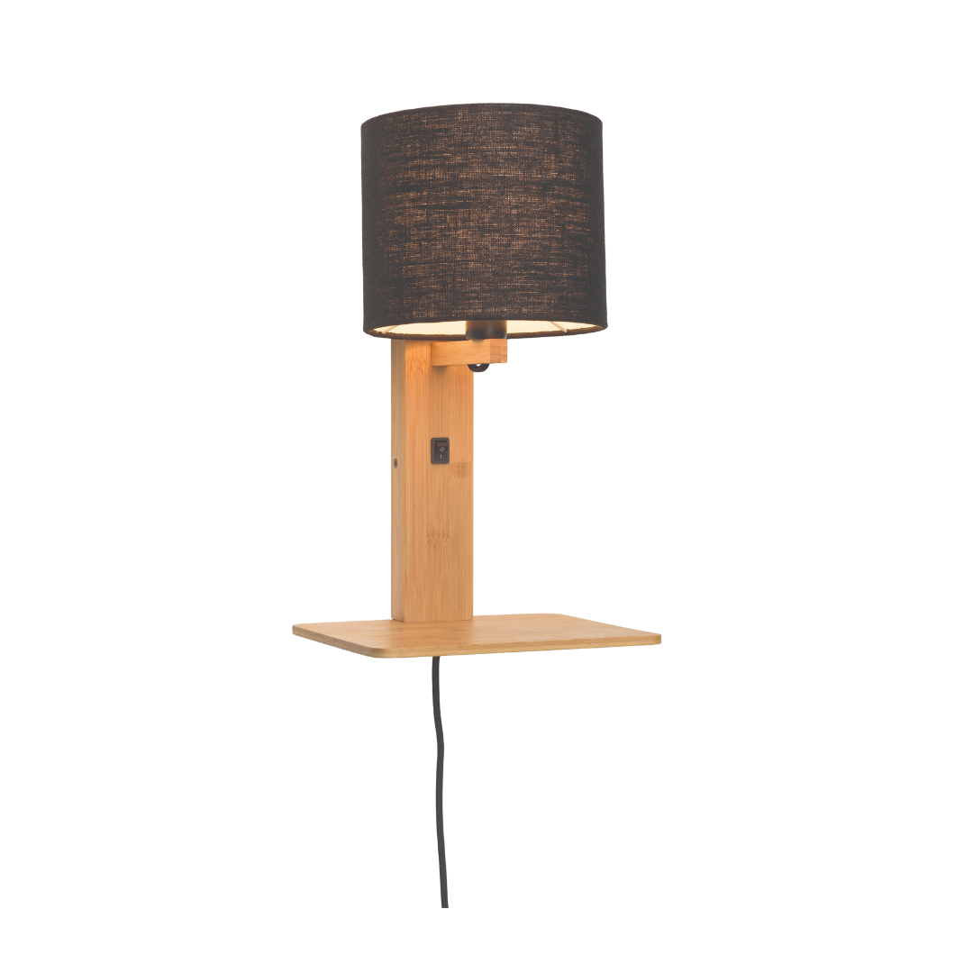 GOOD&amp;MOJO Wandlampe Andes Naturel 18×15