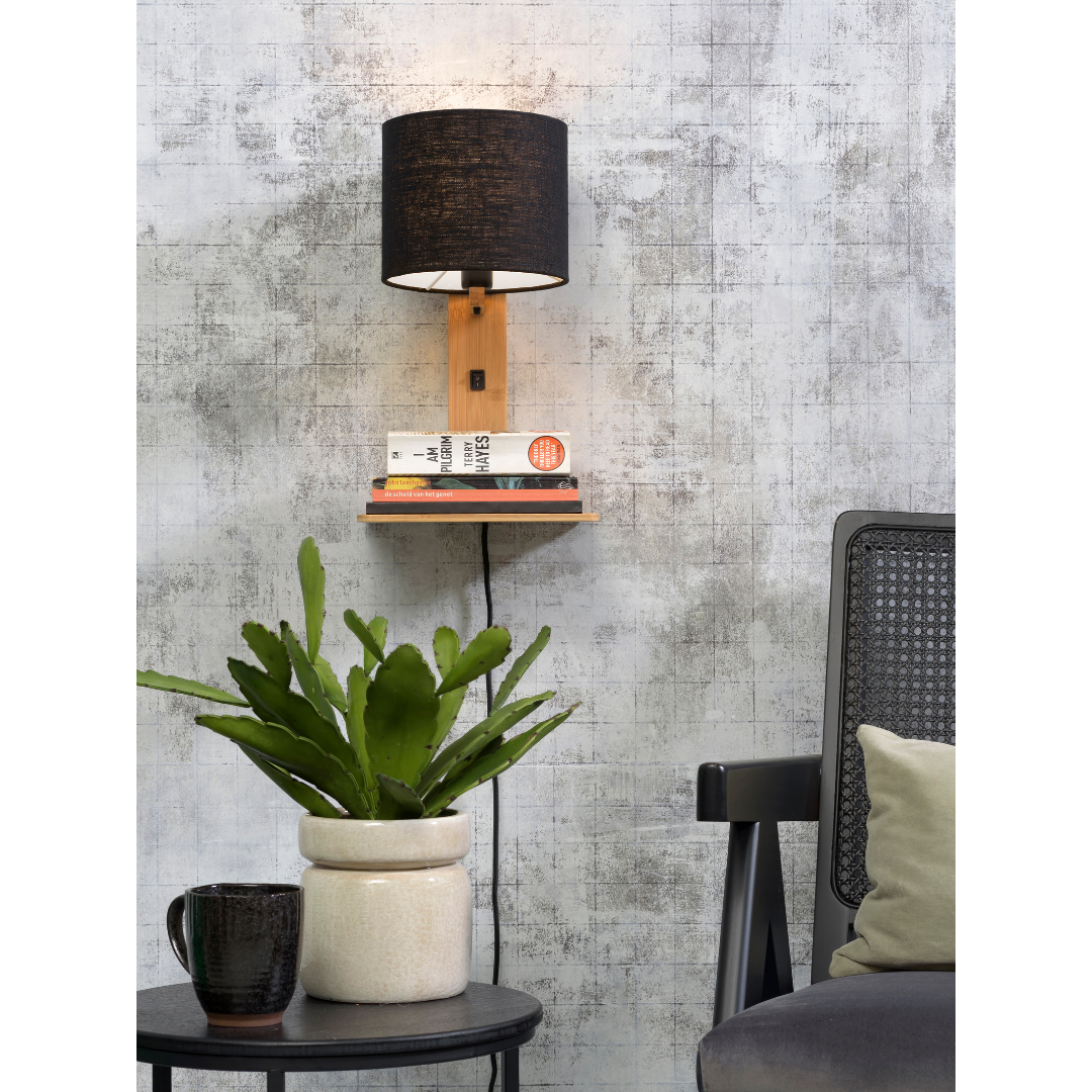 Wall lamp Andes Naturel 18x15