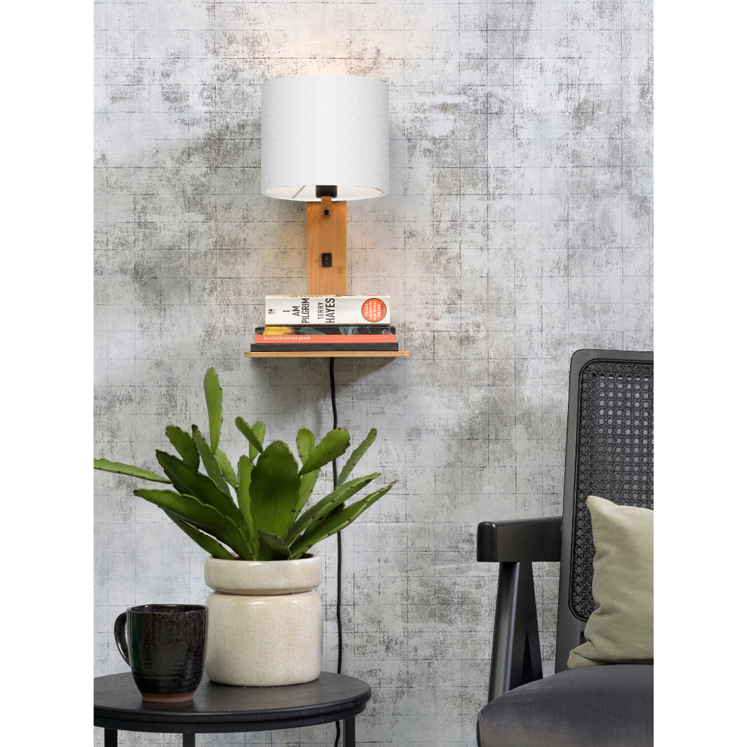 Wall lamp Andes Naturel 18x15
