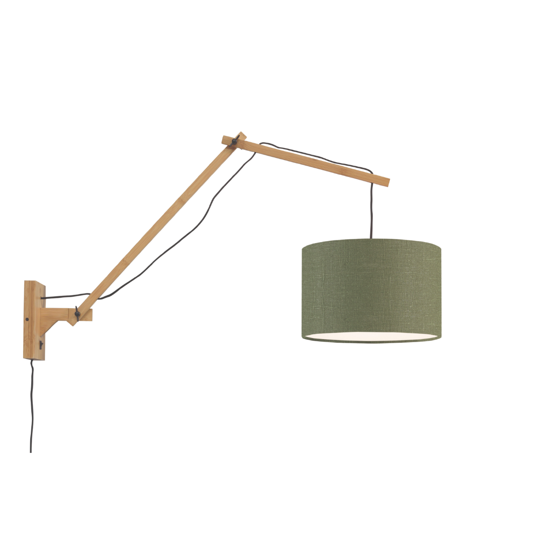 Wall lamp Andes Naturel L 32x20