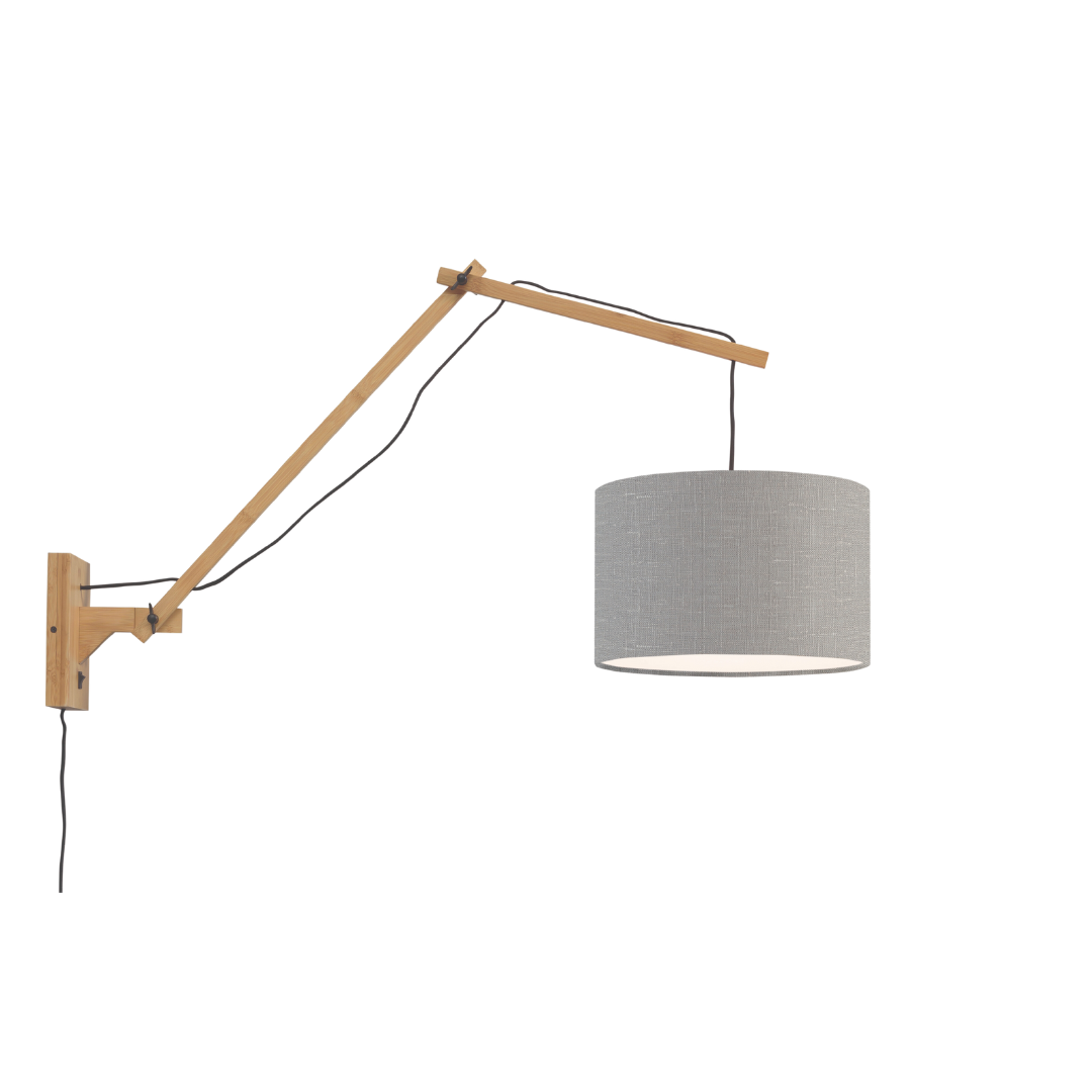Wall lamp Andes Naturel L 32x20
