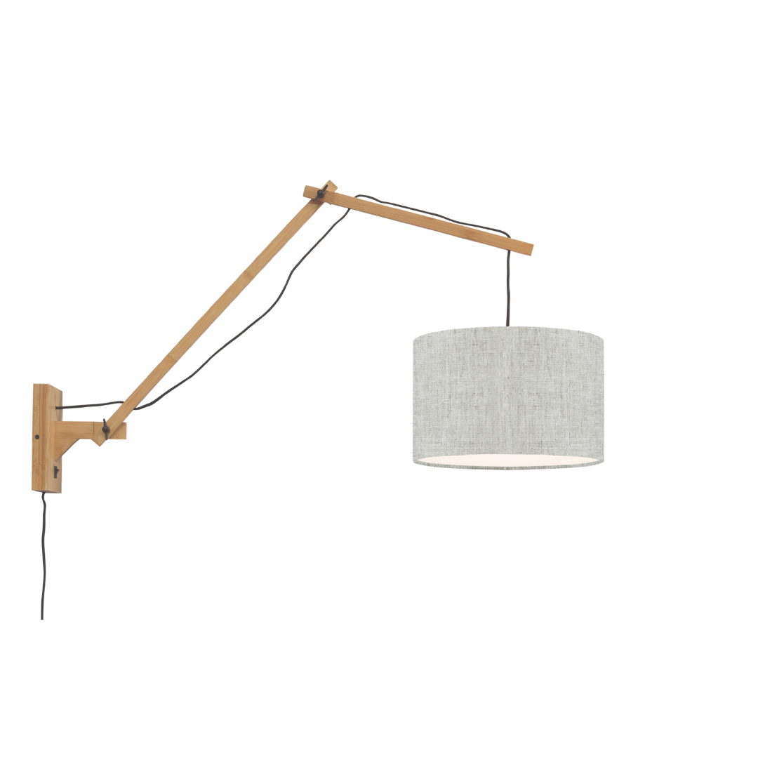 Wall lamp Andes Naturel L 32x20