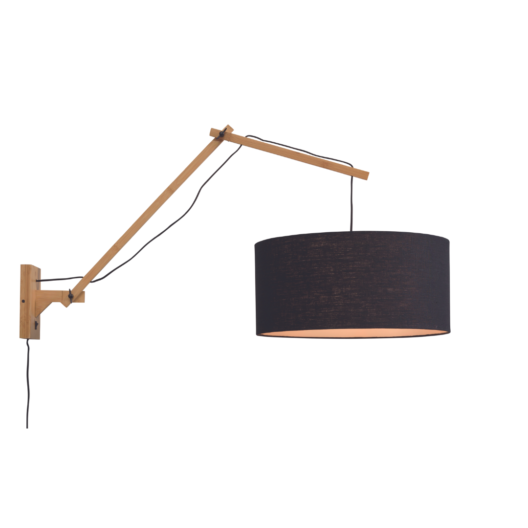 GOOD&amp;MOJO Wandlampe Andes Naturel L