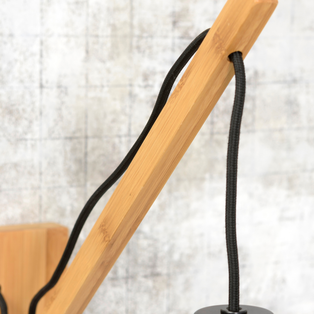 Wandlampe Bali Schwarz S