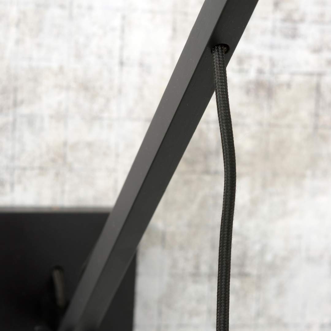 Wandlampe Bali Schwarz S