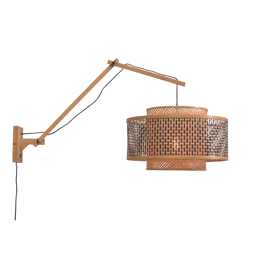 GOOD&amp;MOJO Wandlampe Bhutan 50×30 cm L