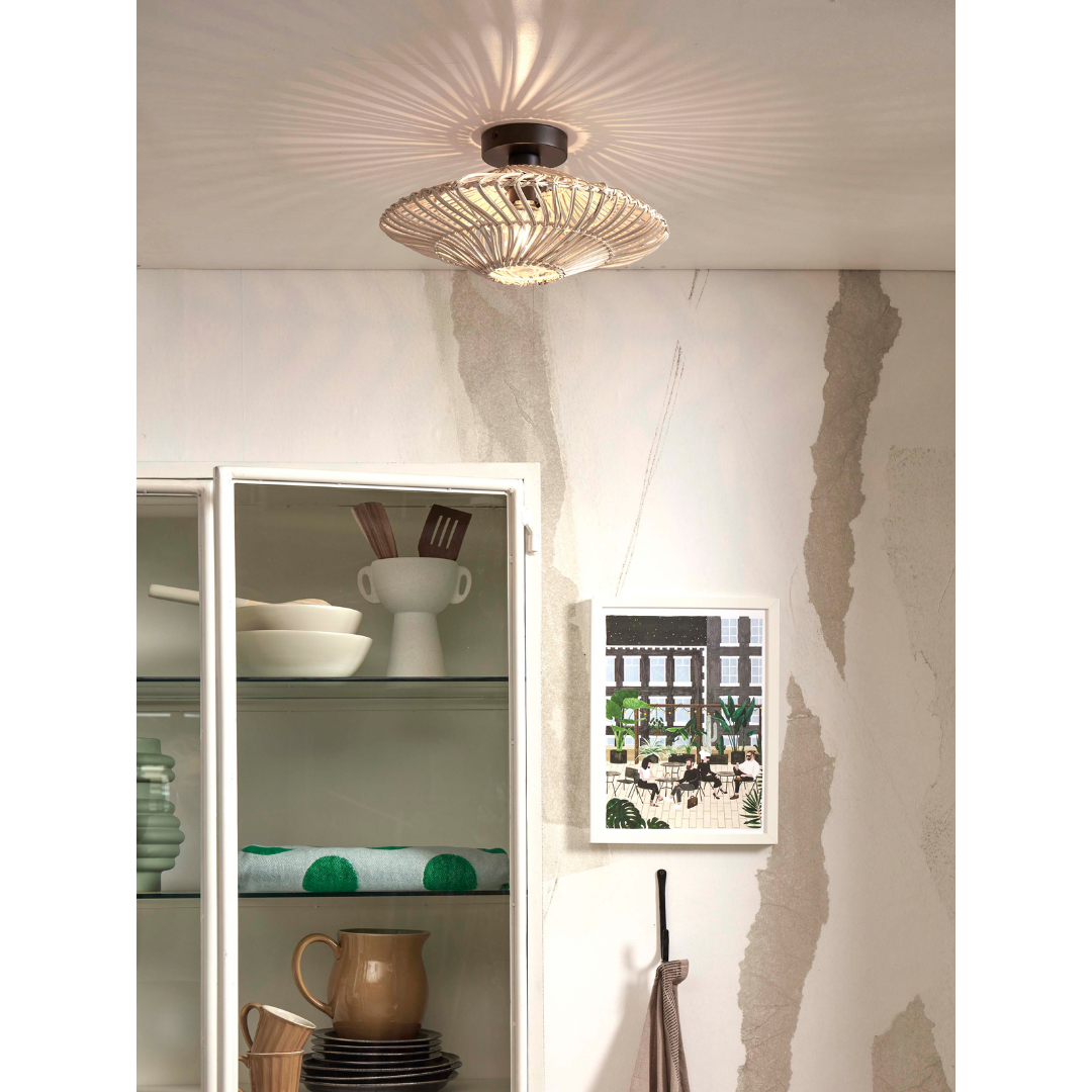 Ceiling lamp Zanzibar flat S