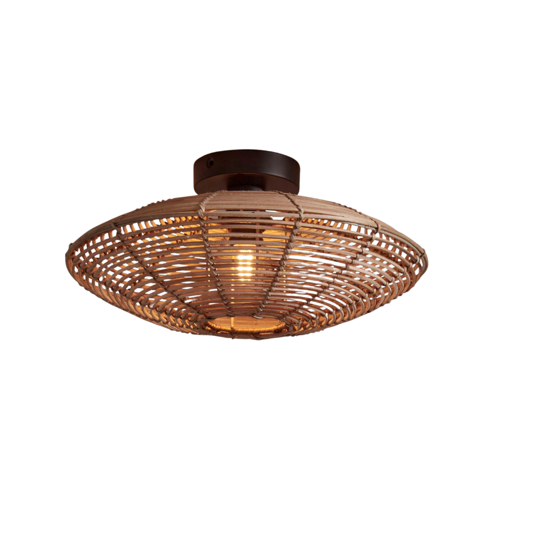 GOOD&amp;MOJO Deckenlampe Tanami Scheibe S