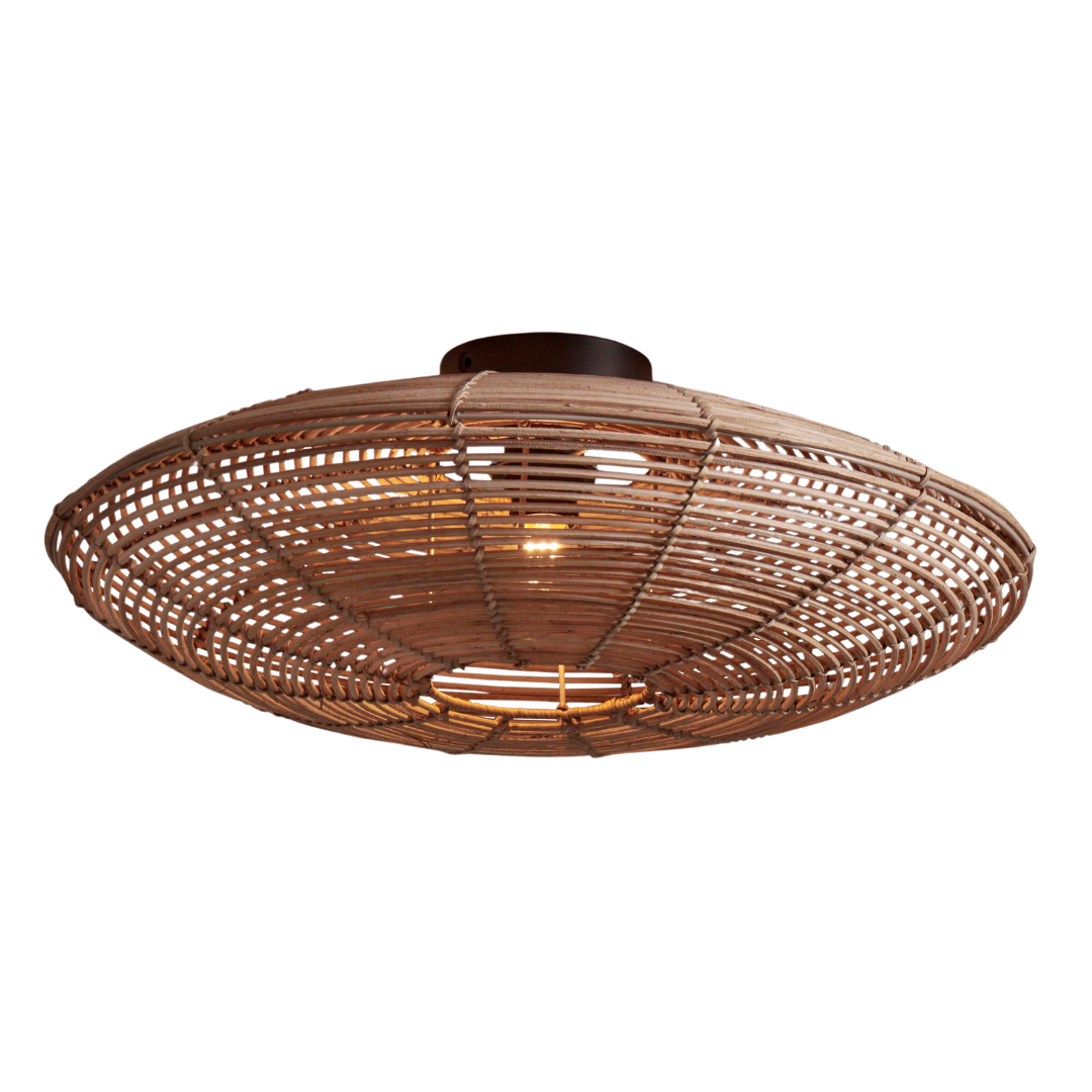 GOOD&amp;MOJO Deckenlampe Tanami Scheibe L