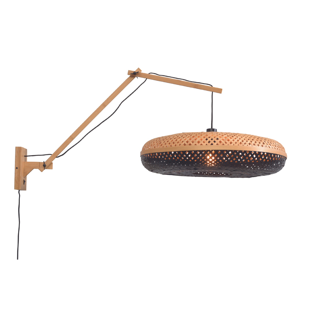 Wall lamp Palawan Naturel 60x15 cm L