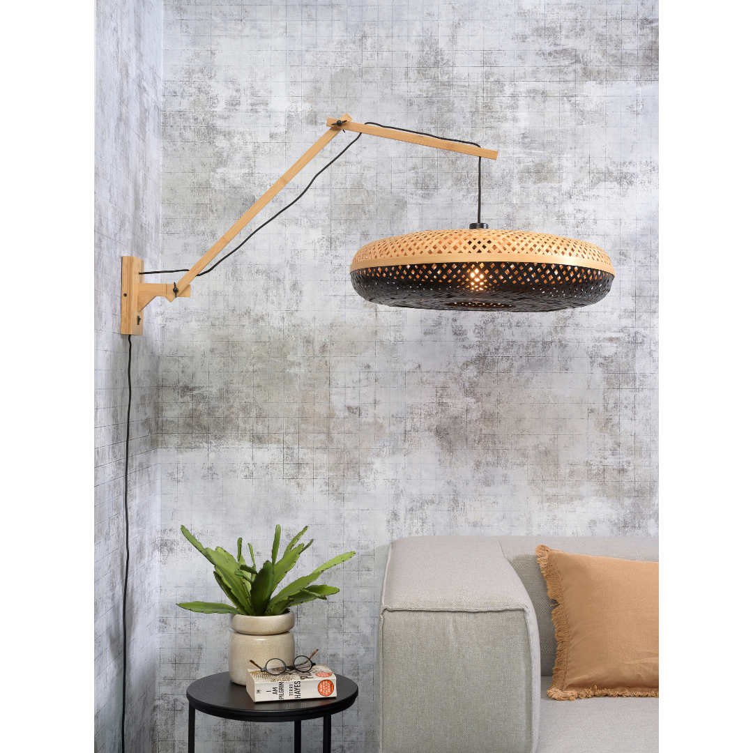 Wall lamp Palawan Naturel 60x15 cm L