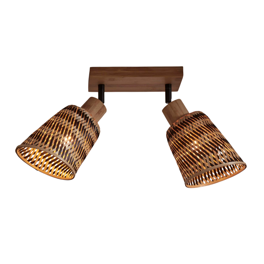 Ceiling Lamp Java 2-Shade Natural