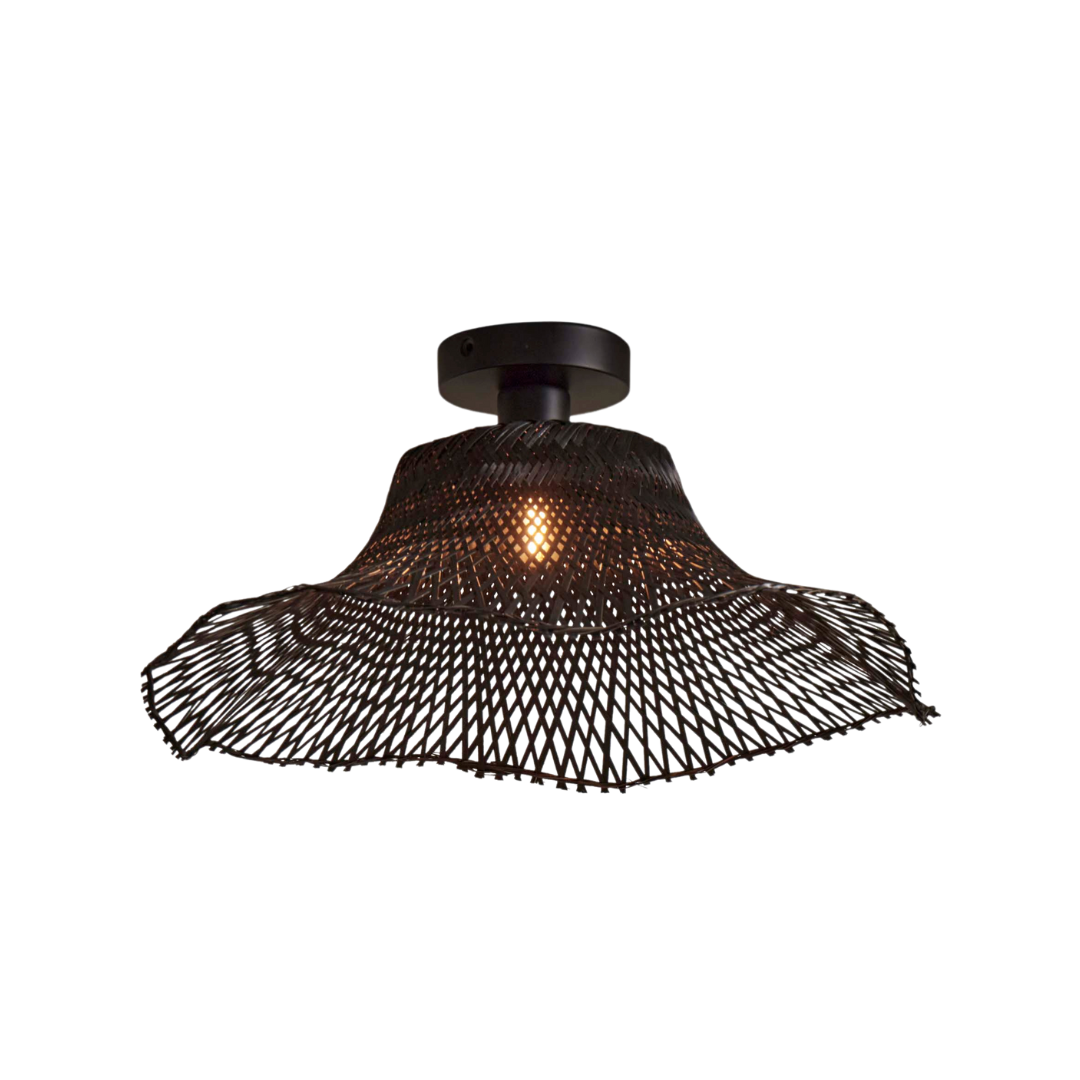 GOOD&amp;MOJO Deckenlampe Ibiza wellig S