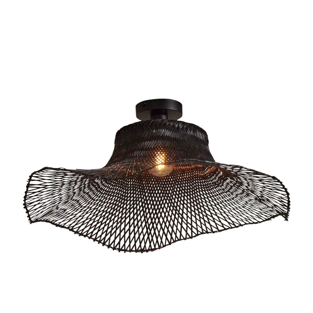 GOOD&amp;MOJO Deckenlampe Ibiza wellig L
