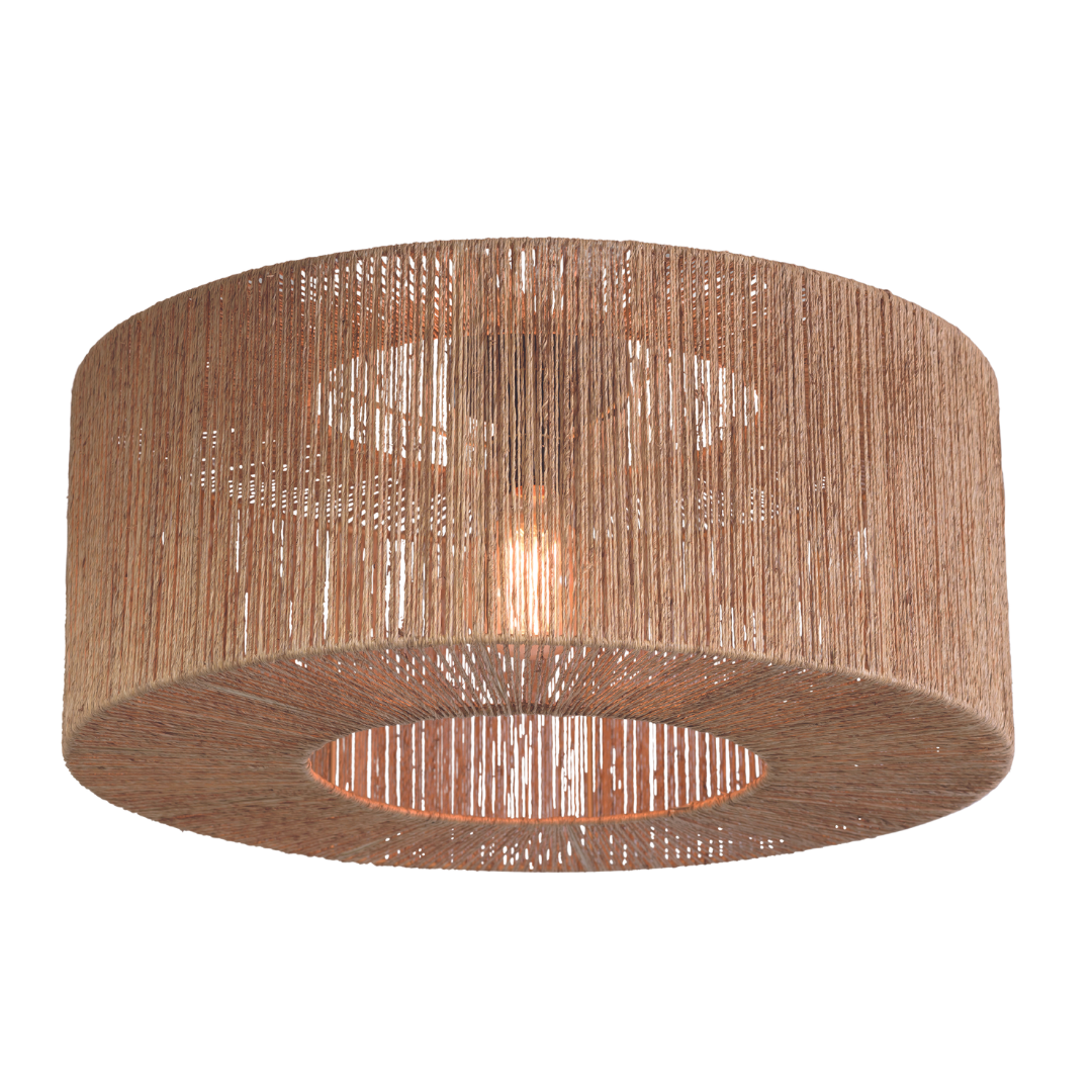 Plafonnier Iguazu Jute Rond