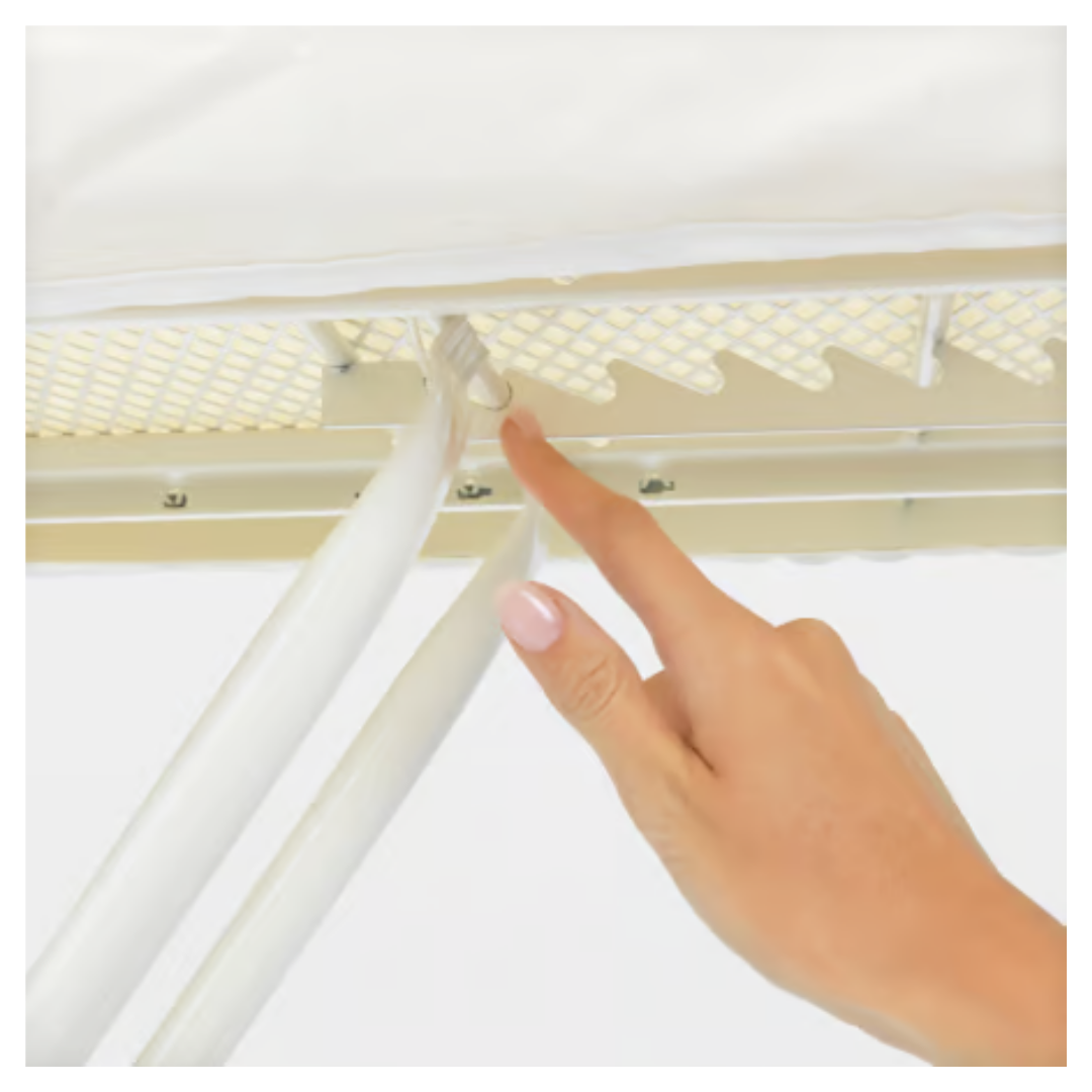 Brabantia Streckmetall-Bügeltisch Gr.C 124 x 45 cm – Bild 5