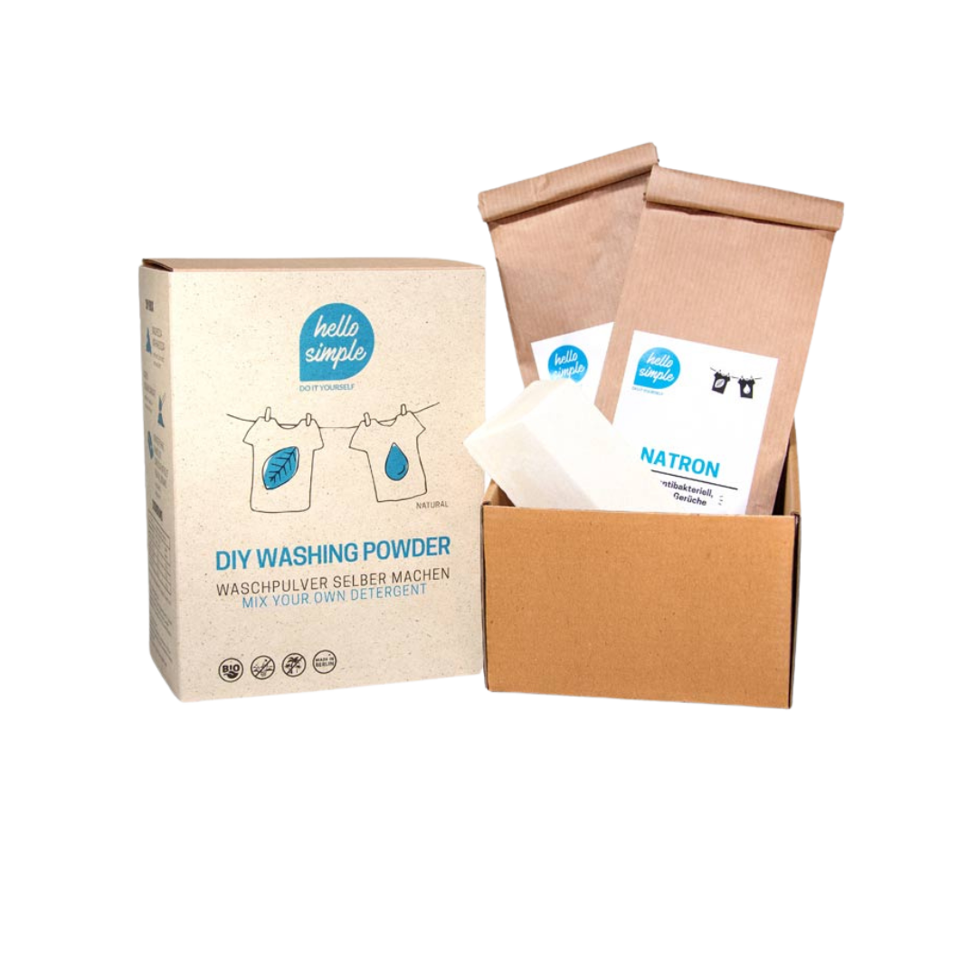 hello simple Waschpulver DIY Box – Natural HS-WP-OK-001