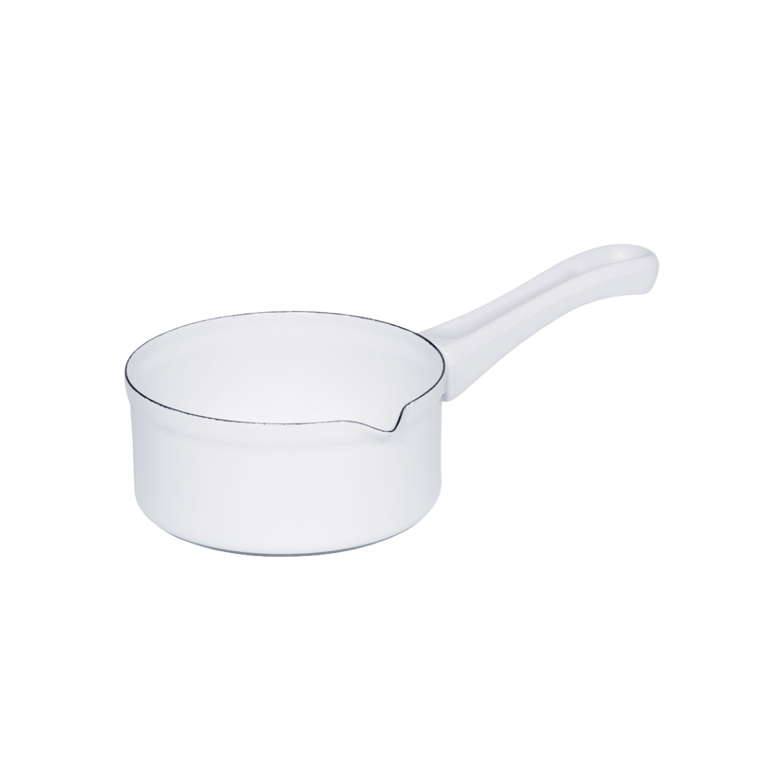 Riess Classic Weiss Babystielkasserolle 14 0,75 l 0034-033