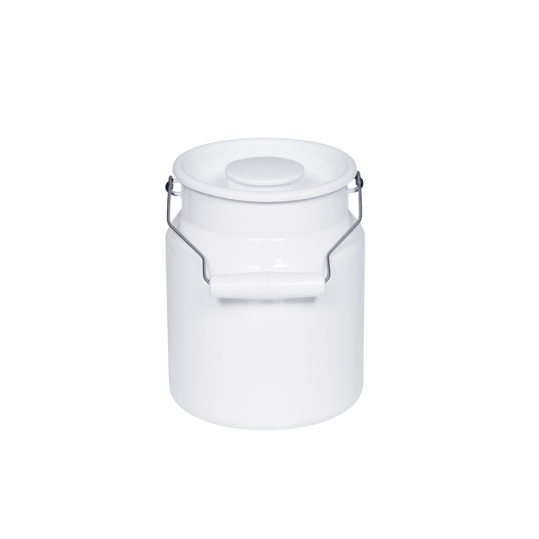 Riess Classic Weiss Tragkanne mit Deckel