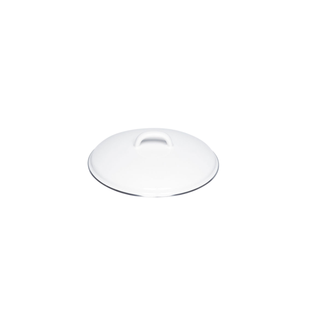 Riess Classic Weiss Deckel mit Chromrand – Bild 2