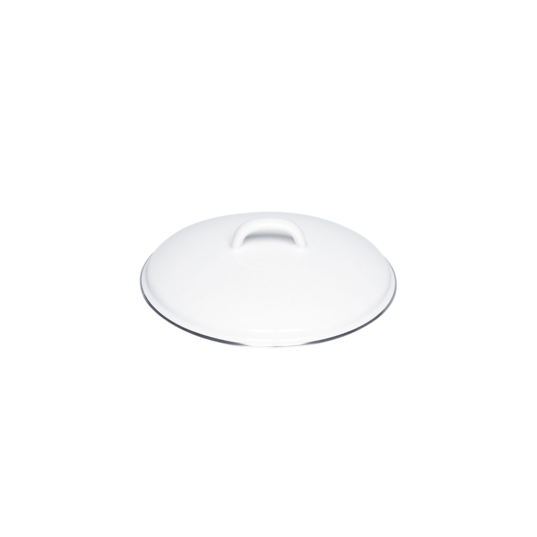 Riess Classic Weiss Deckel mit Chromrand – Bild 3