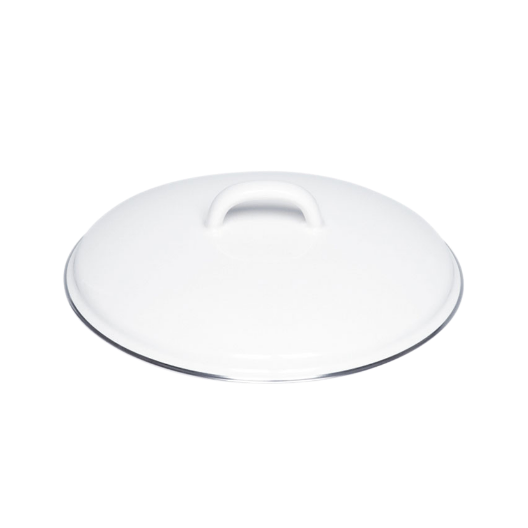 Riess Classic Weiss Deckel mit Chromrand – Bild 6